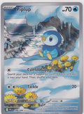 Pokemon Piplup 098/094 Illustration Rare Phantasmal Flames Pokemon Holo NM