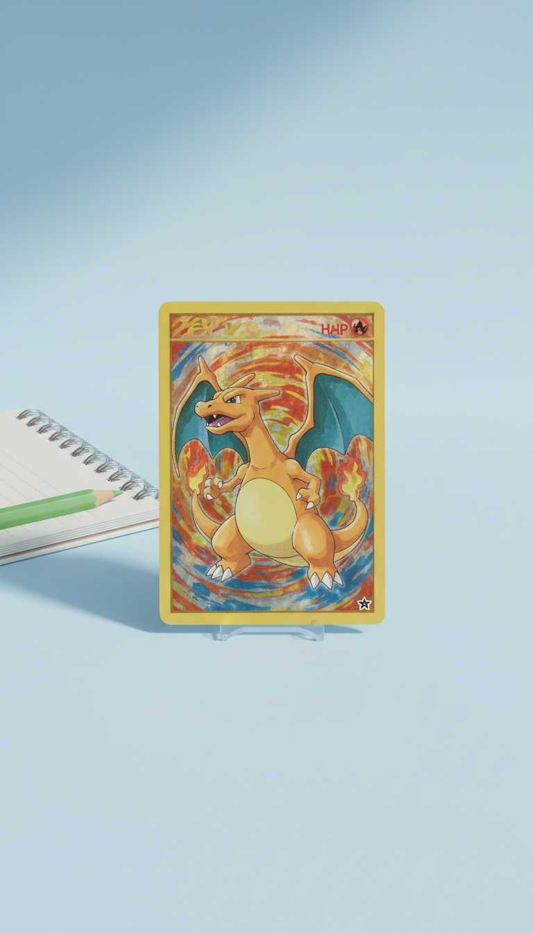 Charizard holo rare single card